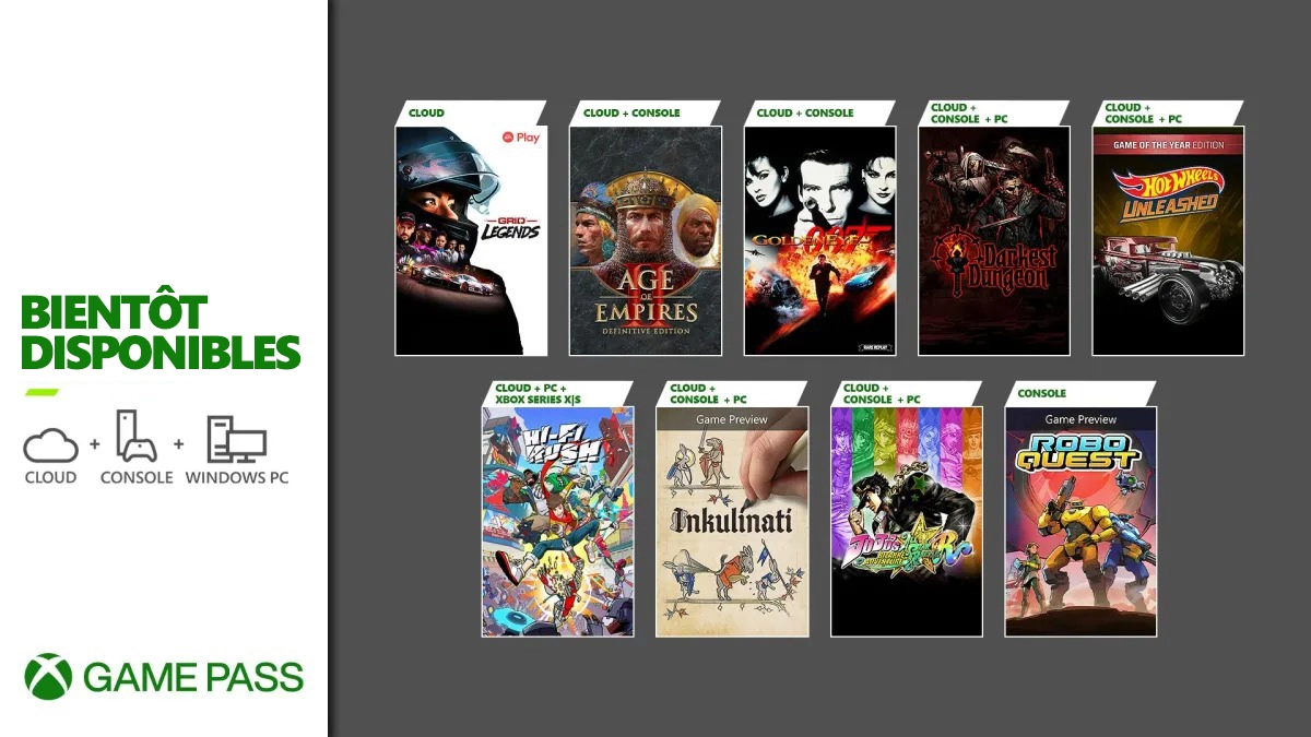 Xbox Game Pass : Une flopée de jeux est ajoutée dès le début du mois de  février
