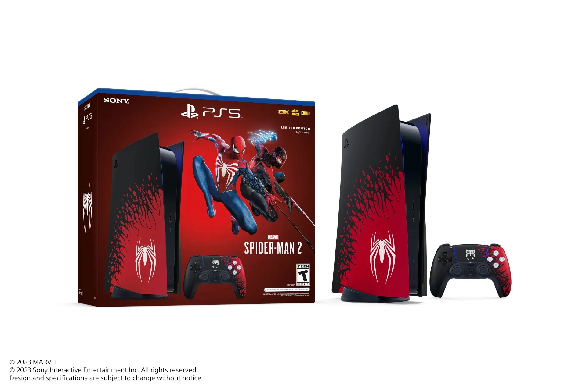 Spider Man 2 PS5 bundle/accessory prices have leaked. Pre-orders go live  July 28th. Faceplates seem to be 65 | IconEra