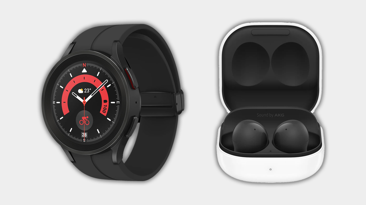 Un Pack Samsung avec la montre connectée Galaxy Watch 5 Pro Titanium et les  écouteurs Buds 2 à seulement 269€ chez Boulanger !